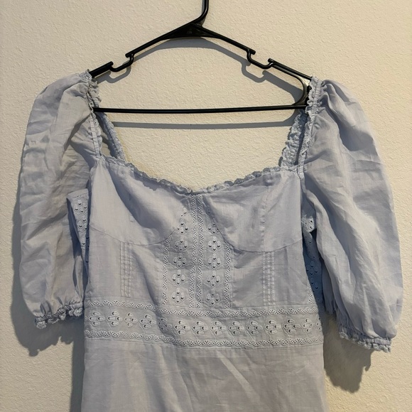 REFORMATION Paxton Dress Size 6 in Mineral - Picture 5 of 8